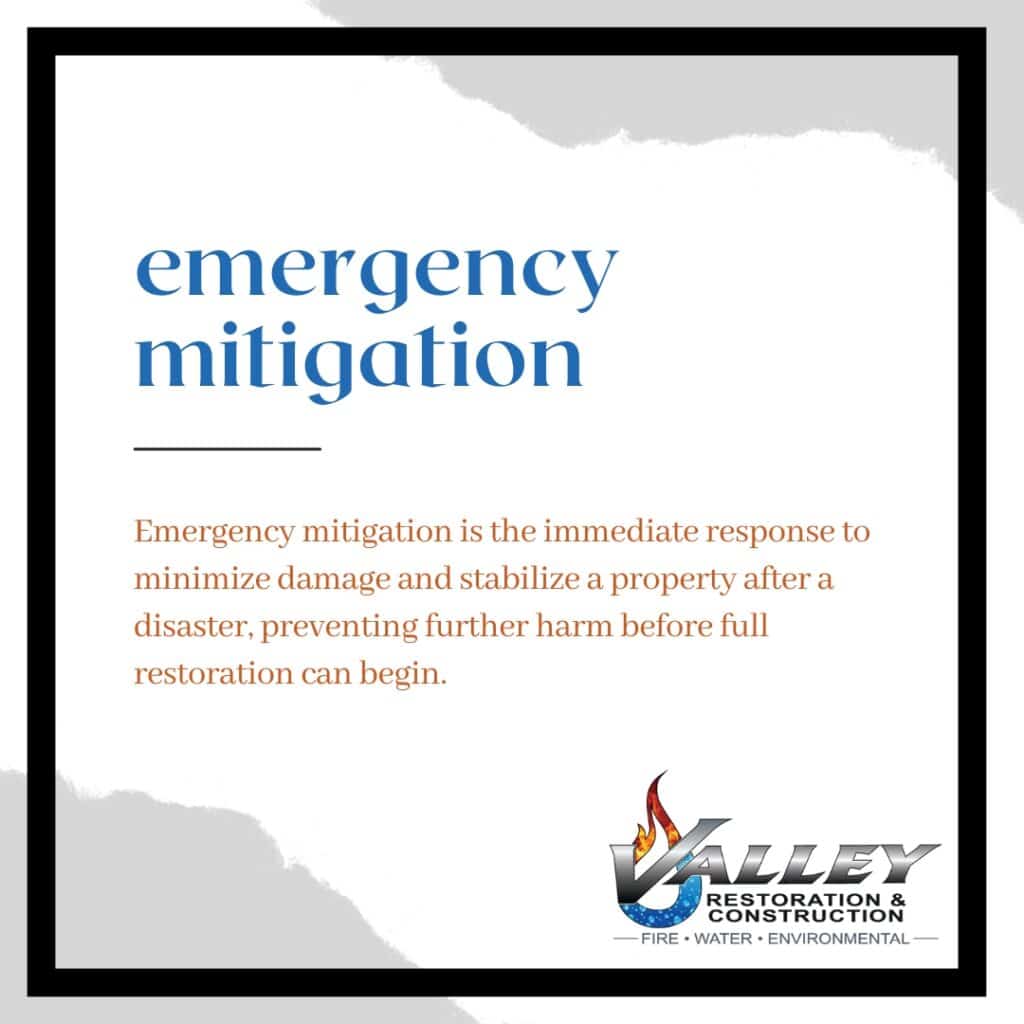 What is Emergency Mitigation